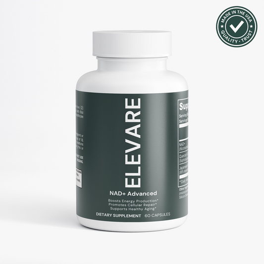 ELEVARE NAD+ Advanced - NAD Supplement with Resveratrol